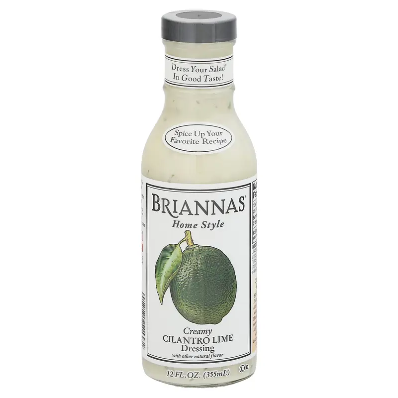 Briannas Home Style Creamy Cilantro Lime Dressing 12 fl oz