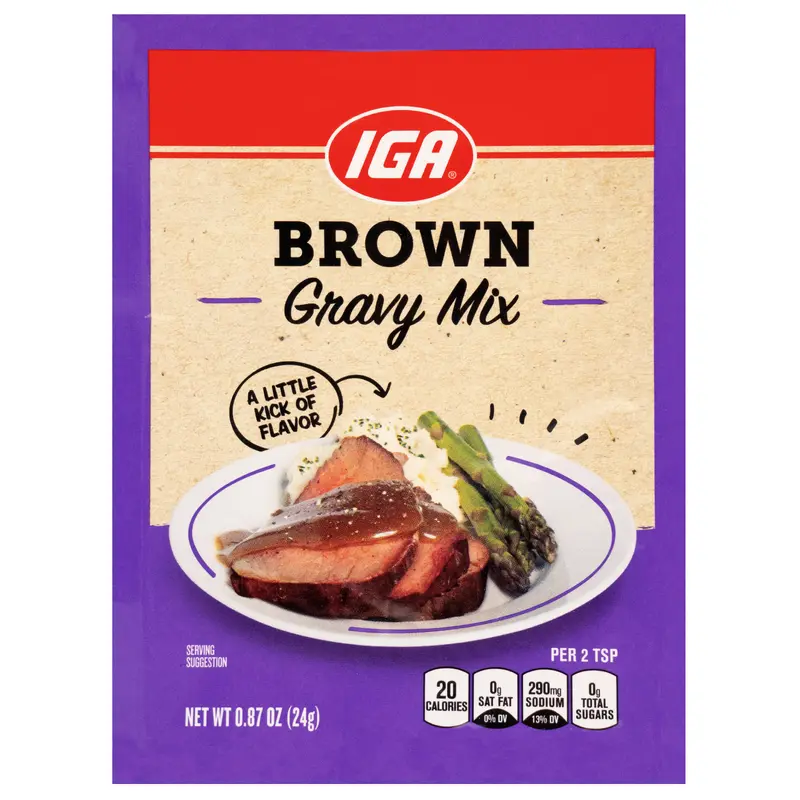 BROWN GRAVY SEASONING MIX 0.87 OZ