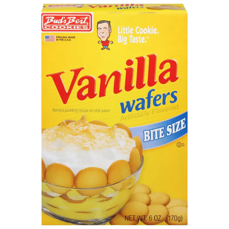 Bud's Best Cookies Bite Size Vanilla Wafers 6 oz