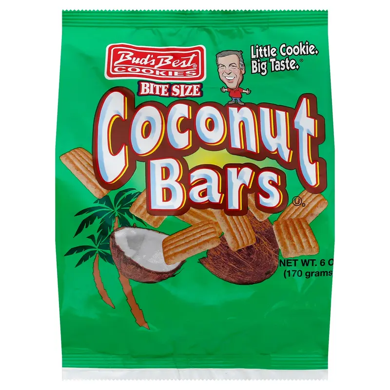 Buds Best Coconut Bars 6 oz