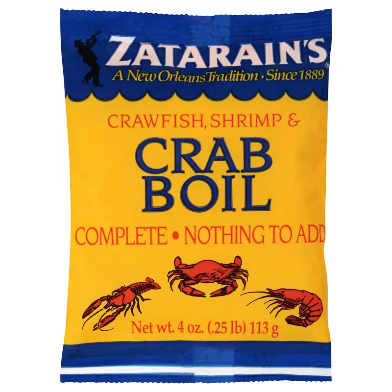 Zatarain's Crab Boil Seasoning, 4 oz