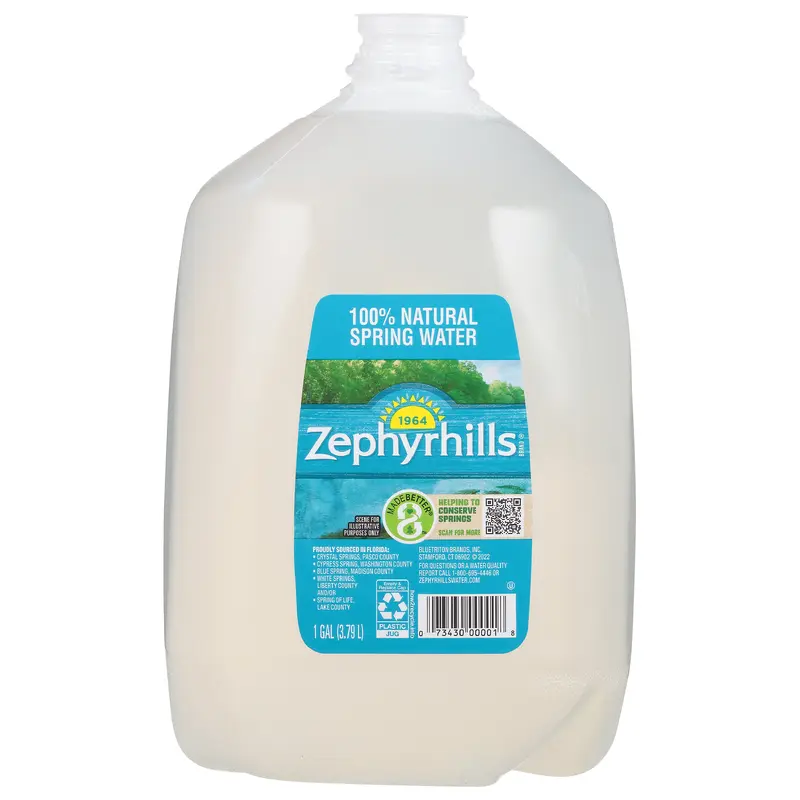Zephyrhills 100% Natural Spring Water 1 gal