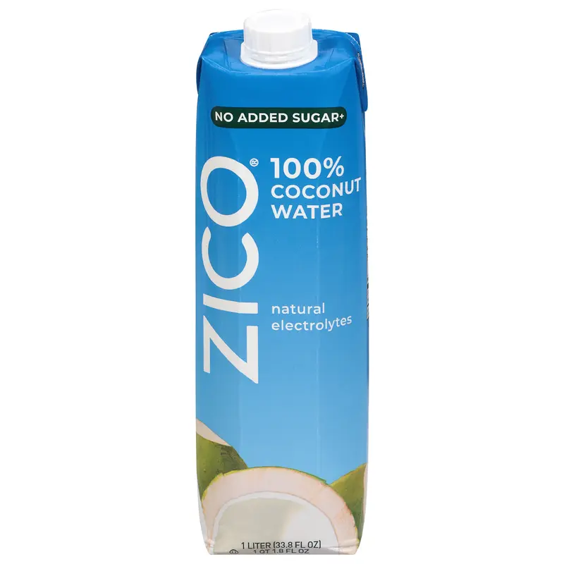 Zico No Added Sugar 100% Coconut Water 33.8 fl oz