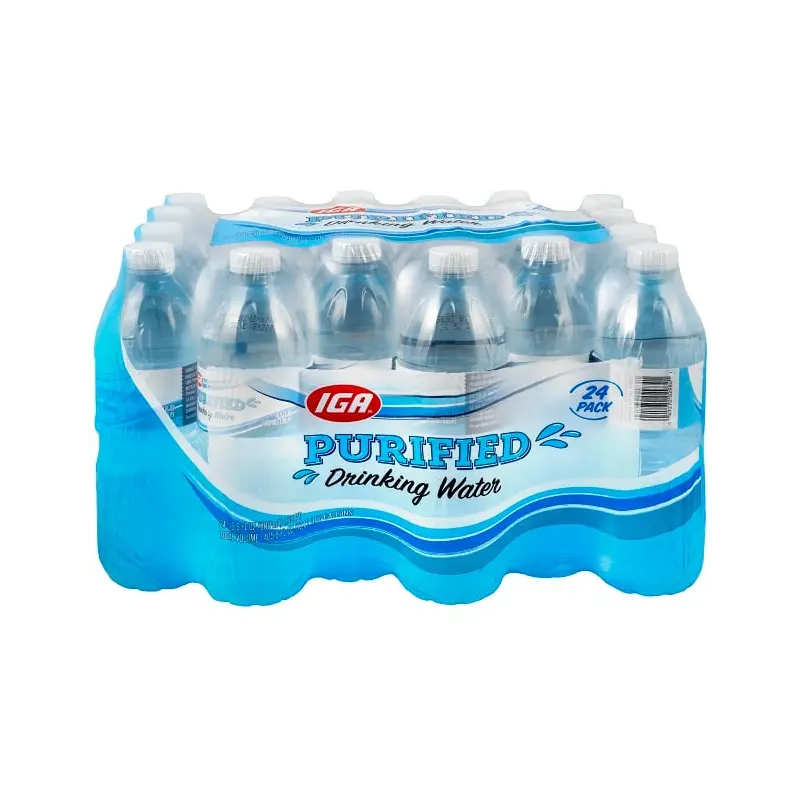 WATER DRINKING 24 PACK WRAP .5 L 16.9 OZ