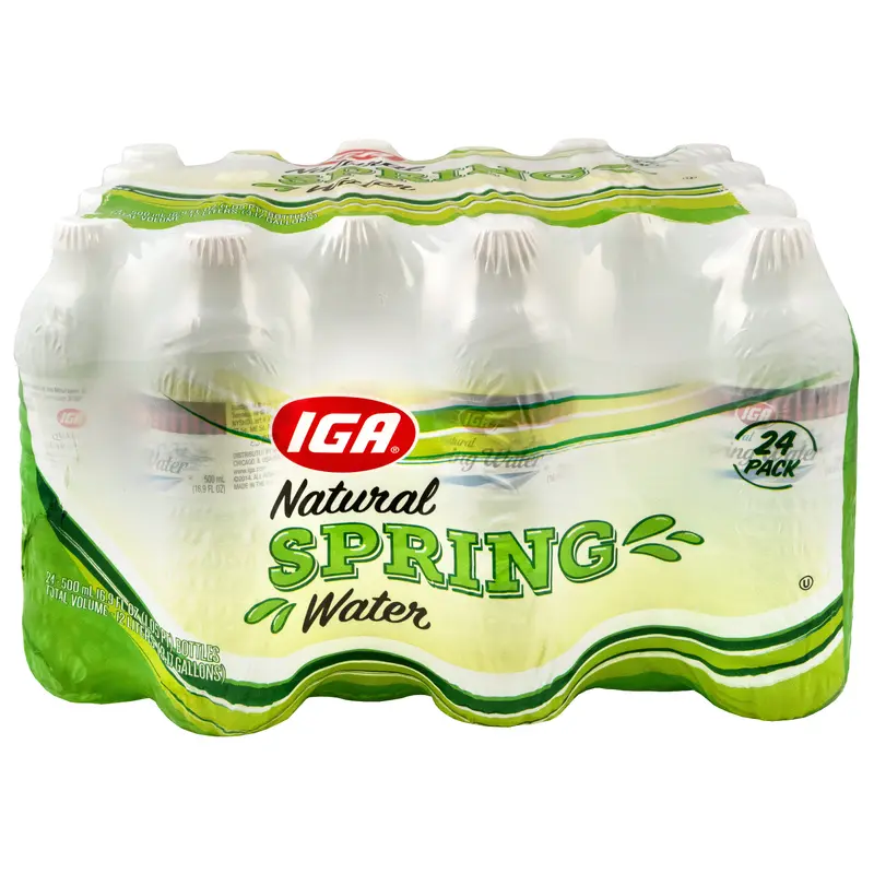 WATER SPRING 24 PACK WRAP .5 L 16.9 OZ
