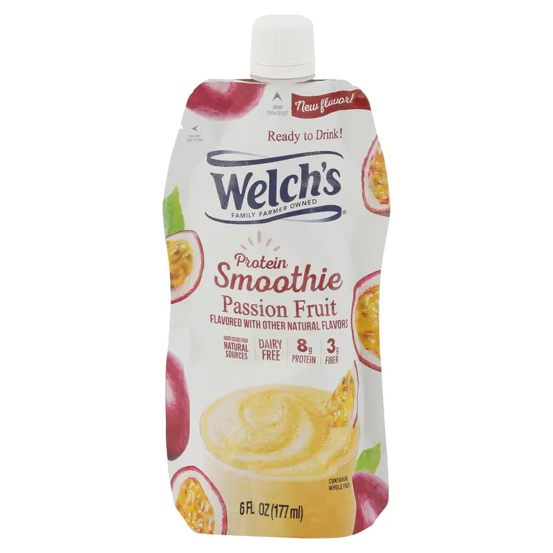 Welch's Passion Fruit Protein Smoothie 6 fl oz