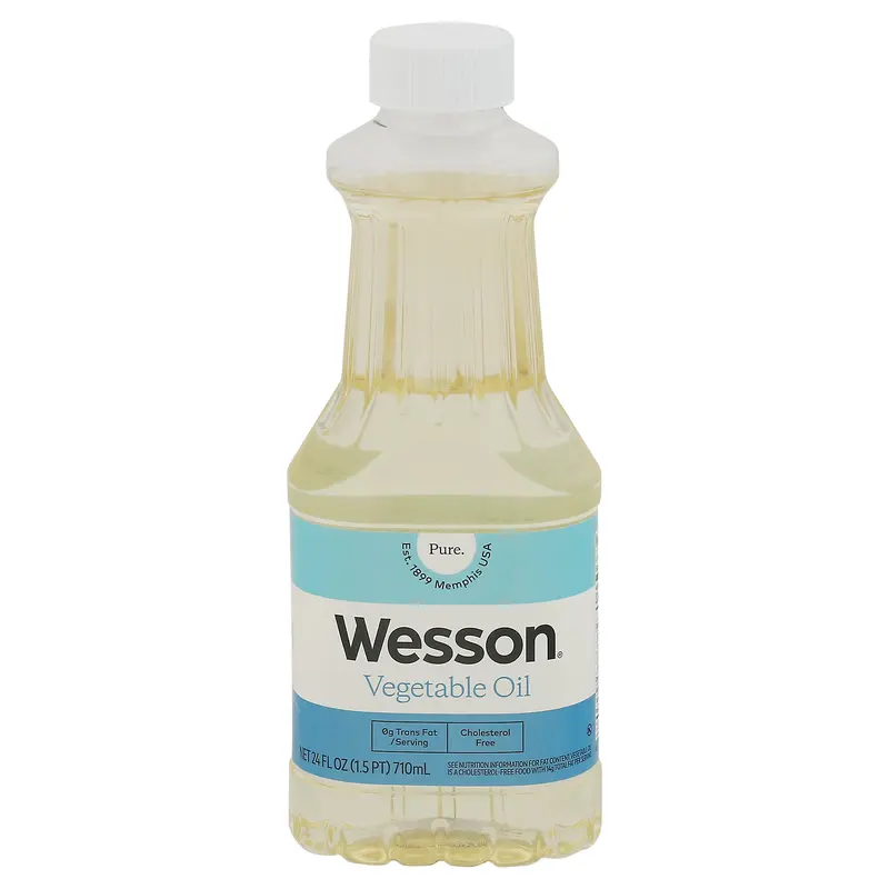 Wesson Pure Vegetable Oil 24 fl oz