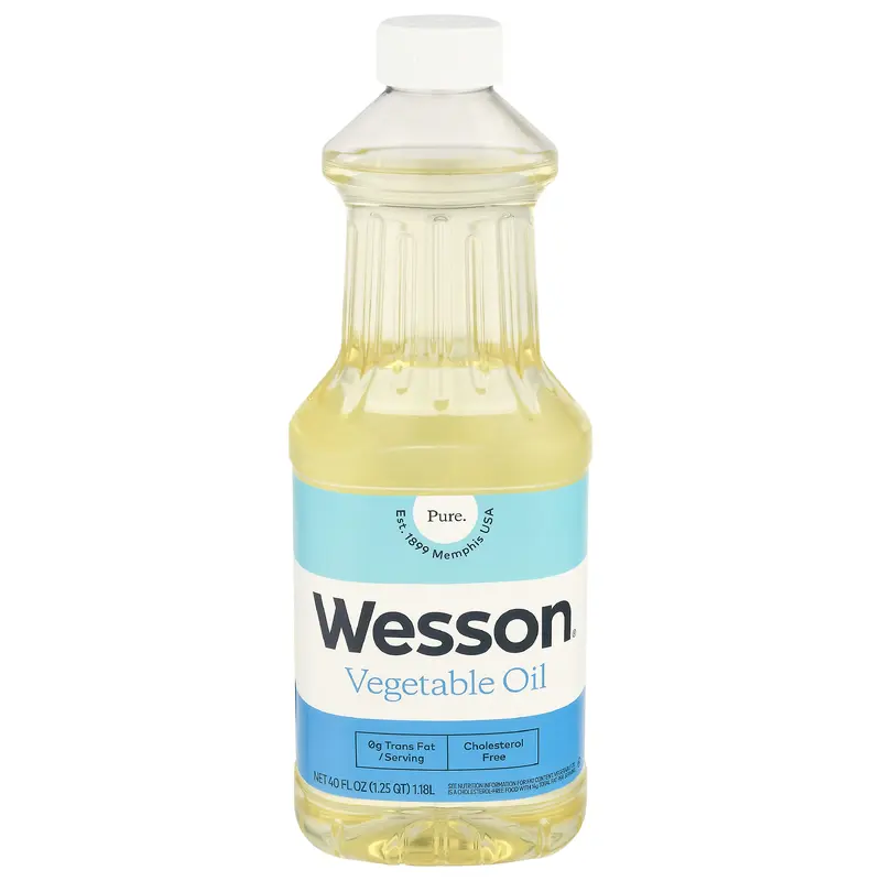 Wesson Pure Vegetable Oil 40 fl oz