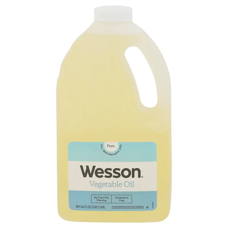 Wesson Pure Vegetable Oil 64 fl oz