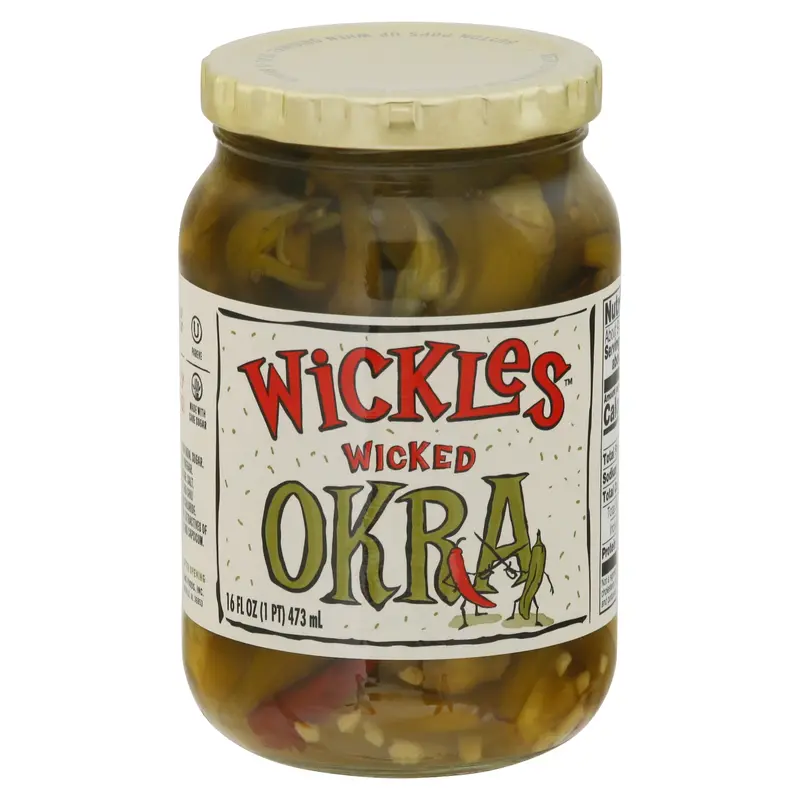 Wickles Wicked Okra 16 fl oz