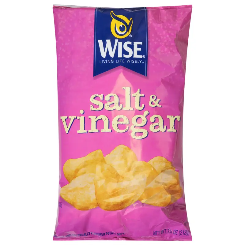 Wise Salt & Vinegar Potato Chips 7.5 oz