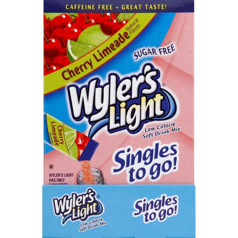 Wyler's WYLERS LIGHT S/F SNGL/GO CHR DSP 6 CT