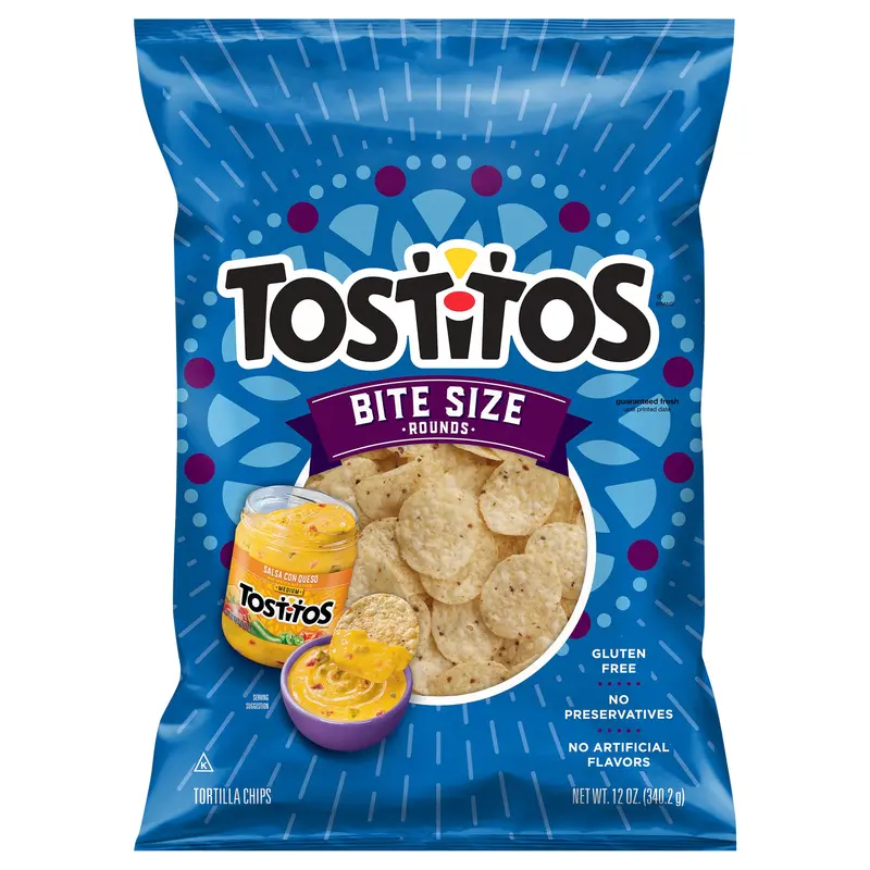 Tostitos Tortilla Chips Bite Size Rounds 12 Oz