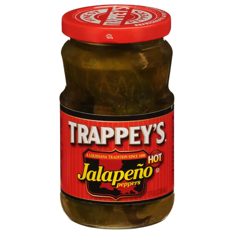 Trappey's Hot Jalapeno Peppers 12 fl oz