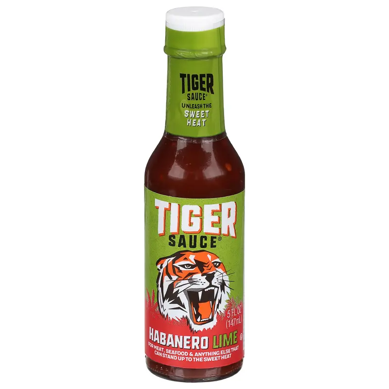 Try Me Tiger Sauce Habanero Lime Sauce 5 fl oz