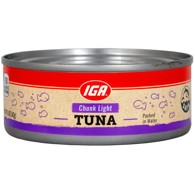 TUNA CHUNK LIGHT IN WATER 5 OZ