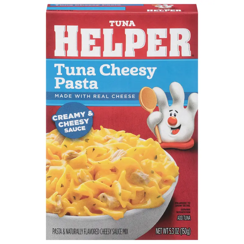 Tuna Helper Creamy & Cheesy Sauce Tuna Cheesy Pasta 5.3 oz
