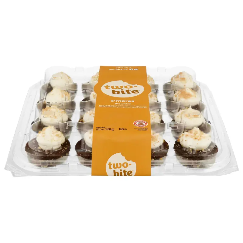 Two-Bite S'mores Brownies 14.1 oz