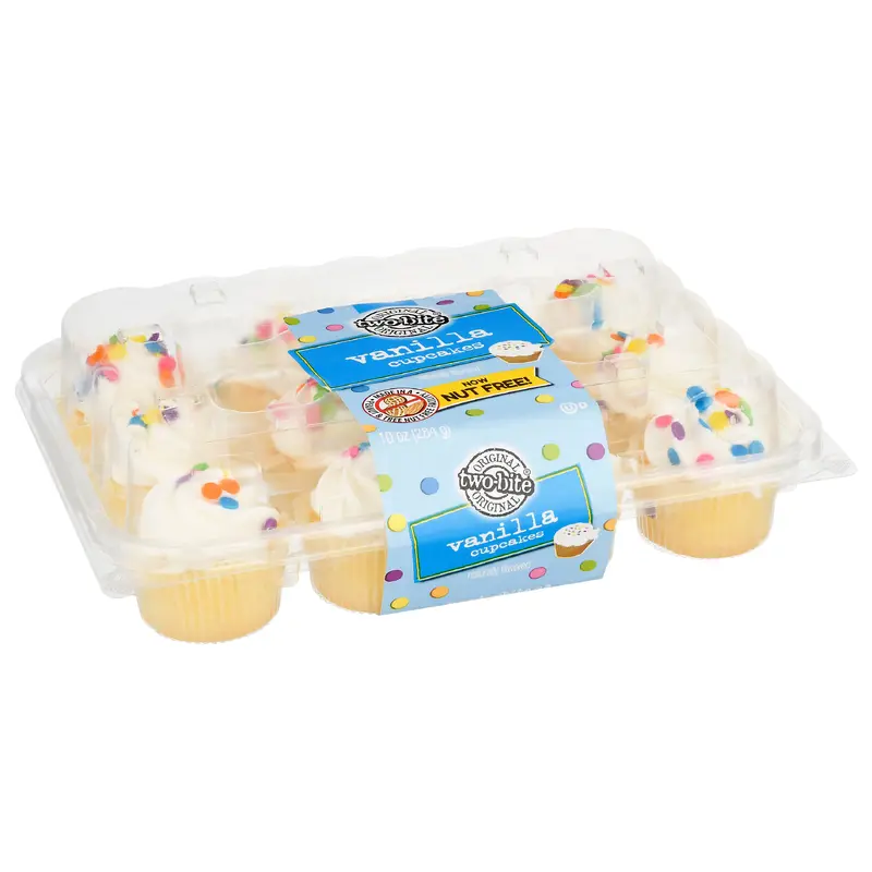 Two-Bite Vanilla Cupcakes 10 oz
