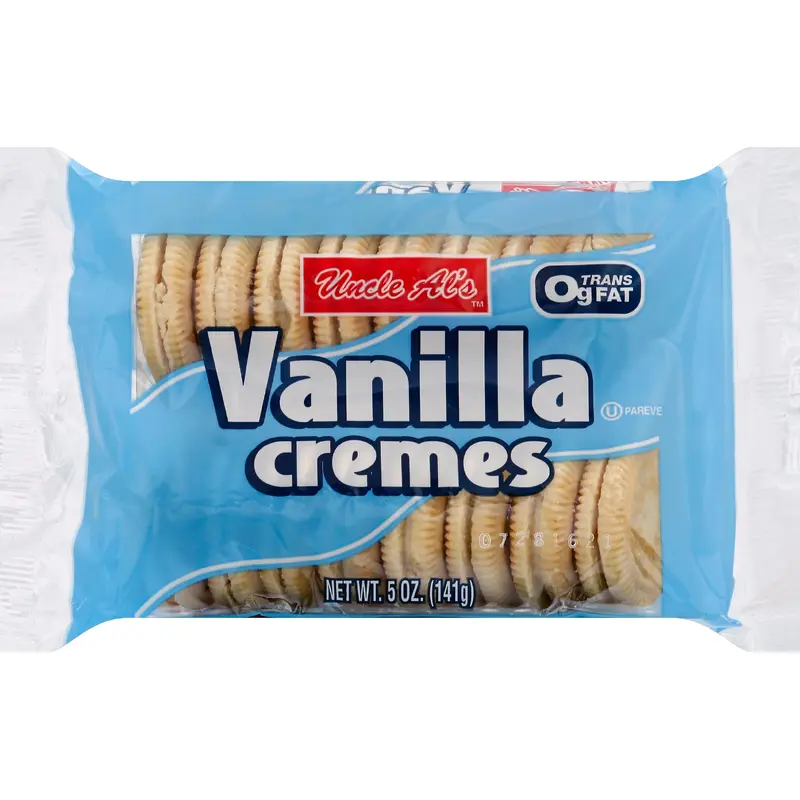 Uncle Al's Cookies 5 oz - Vanilla Crme