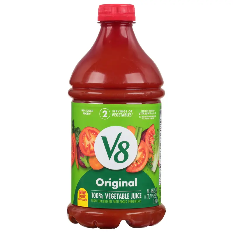 V8 Original 100% Vegetable Juice 46 fl oz - Bottle