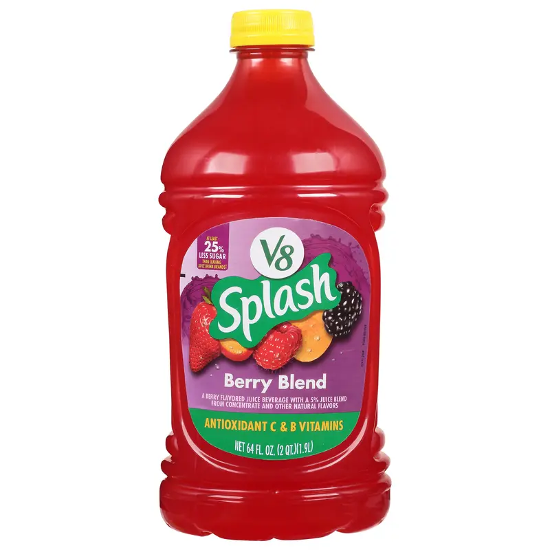V8 Splash Berry Blend Juice Beverage 64 fl oz