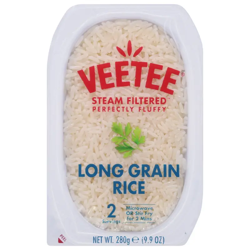 Veetee Long Grain Rice 9.9 oz