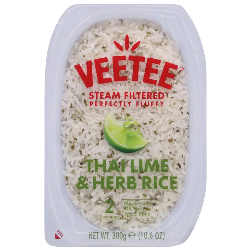 Veetee Thai Lime & Herb Rice 10.6 oz