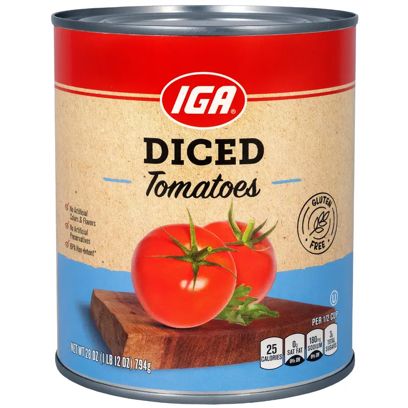TOMATOES DICED 28 OZ