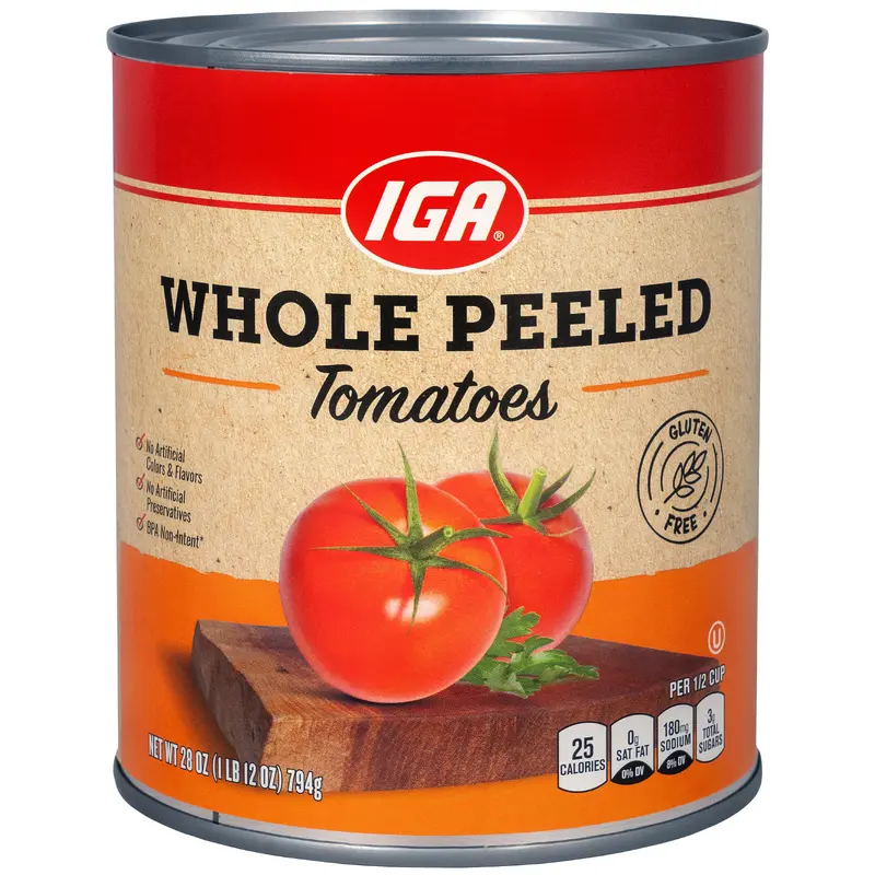 TOMATOES WHOLE PEELED 28 OZ