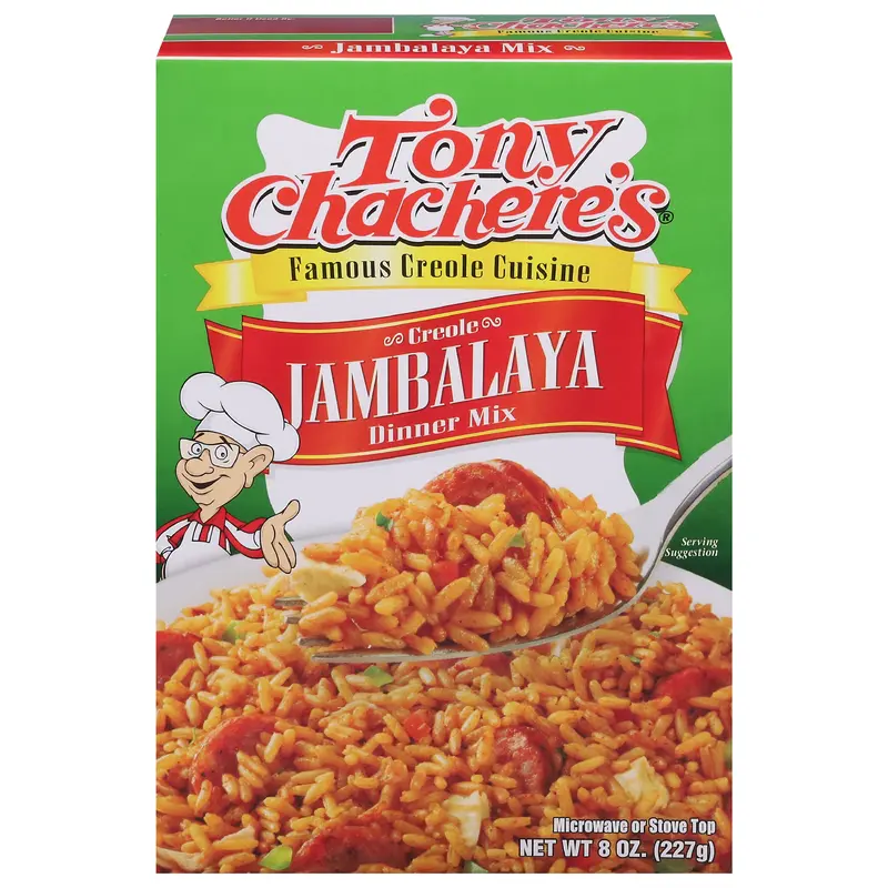 Tony Chachere's Creole Jambalaya Dinner Mix 8 oz
