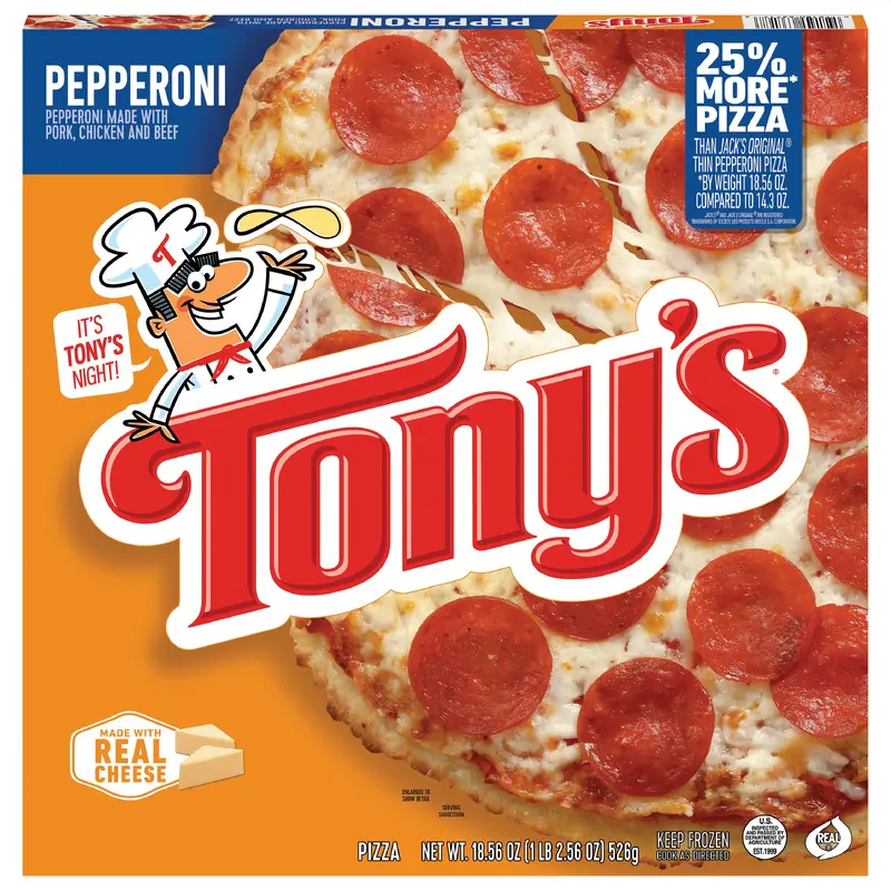 Tony's Pepperoni Pizza 18.56 oz