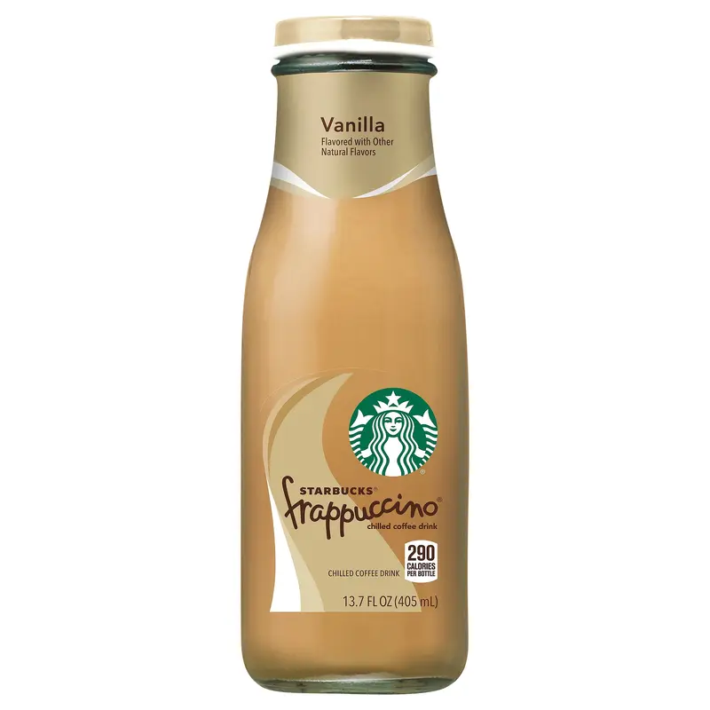 Starbucks Frappuccino Chilled Coffee Drink Vanilla 13.7 Fl Oz