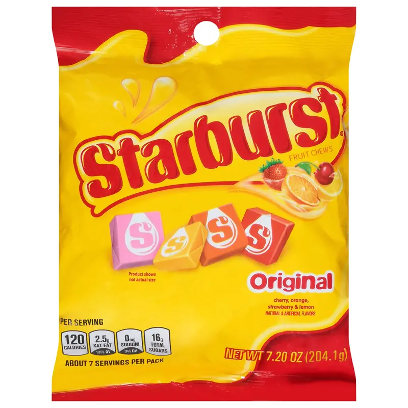Starburst Original Fruit Chews 7.20 oz