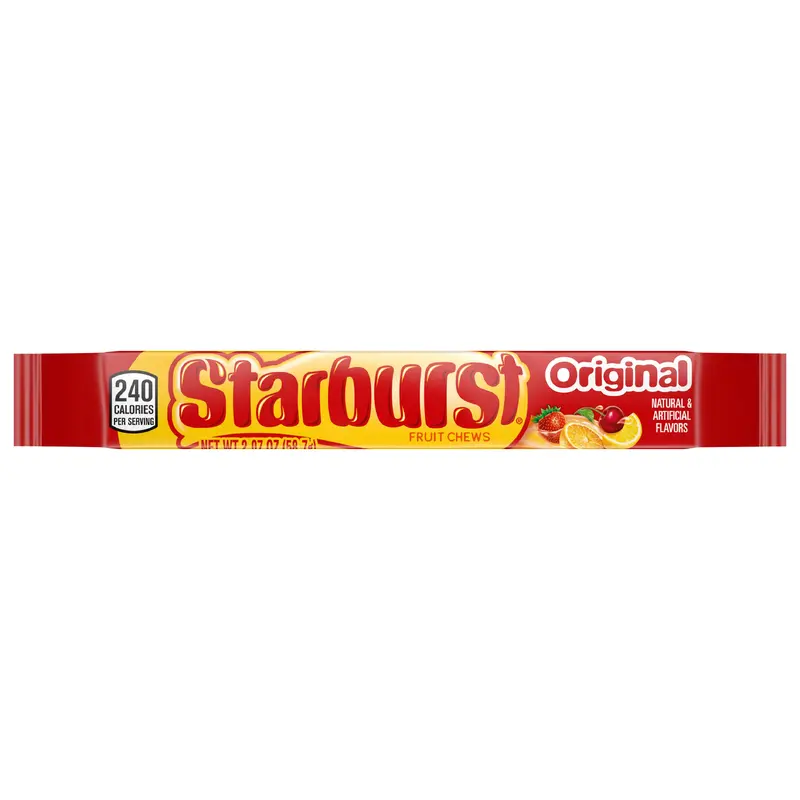 STARBURST Original Fruit Chews Chewy Candy, Full Size, 2.07 oz