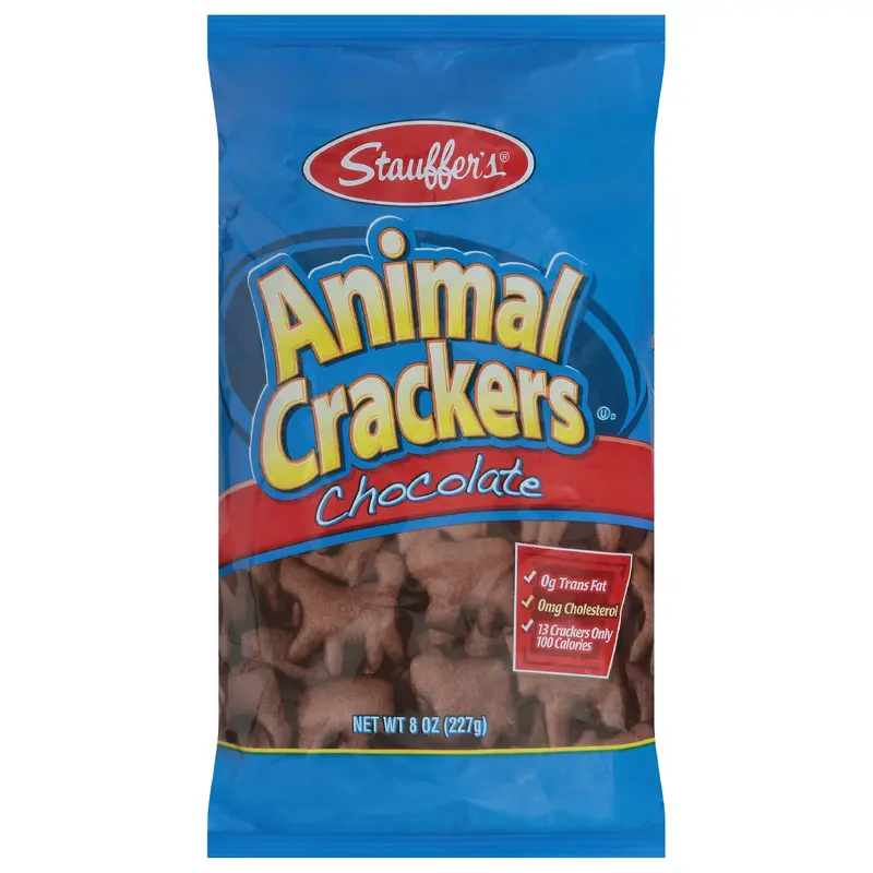 Stauffer's Chocolate Animal Crackers 8 oz