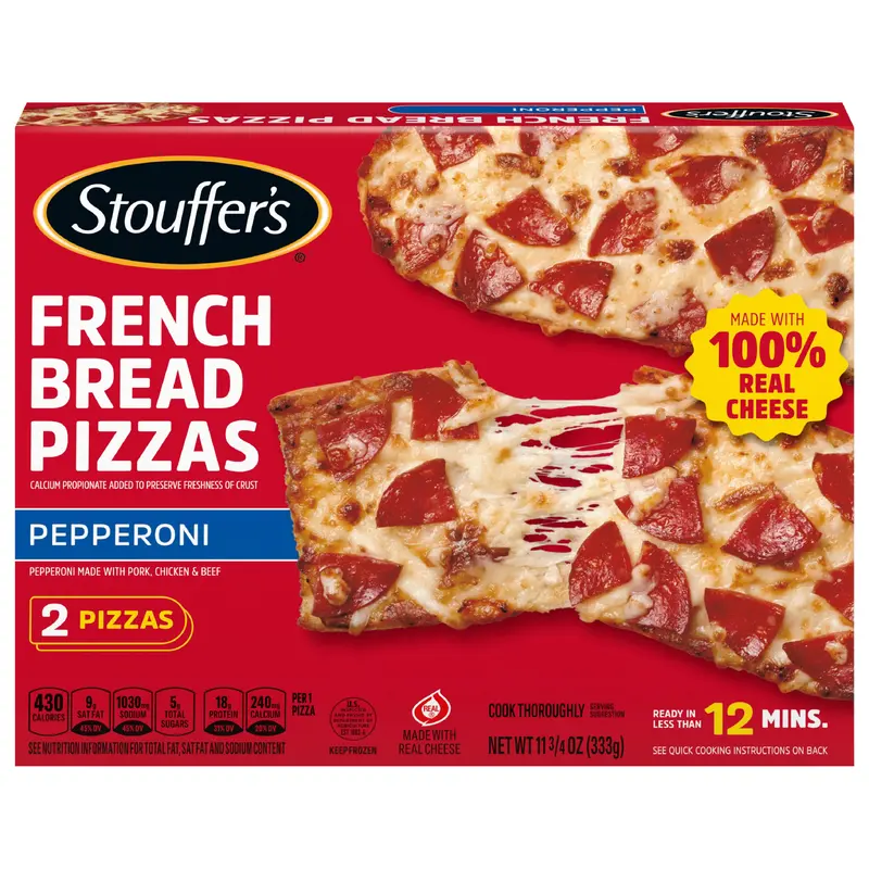Stouffer's Pepperoni French Bread Frozen Pizza 11.75 oz.