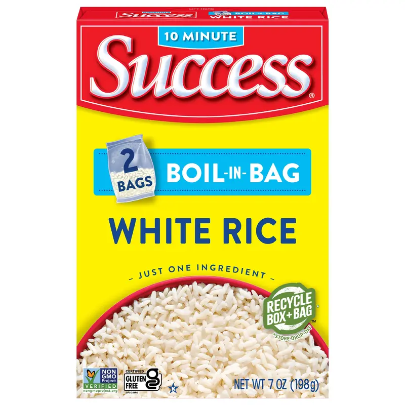 Success Boil-in-Bag White Rice 2 ea