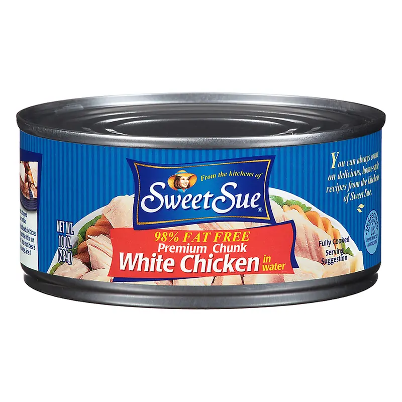 Sweet Sue Premium Chunk White Chicken in Water 10 oz. Can