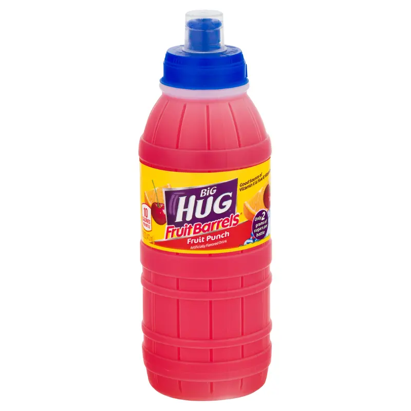 Big Hug Fruit Barrels Fruit Punch Fruit Drink 16 oz