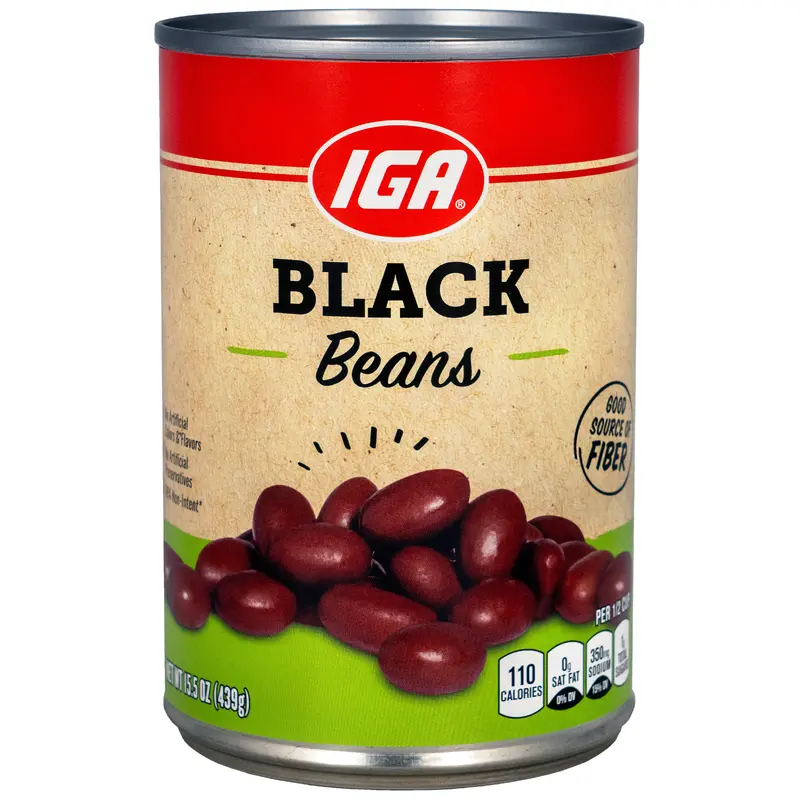 BLACK BEANS 15.5 OZ