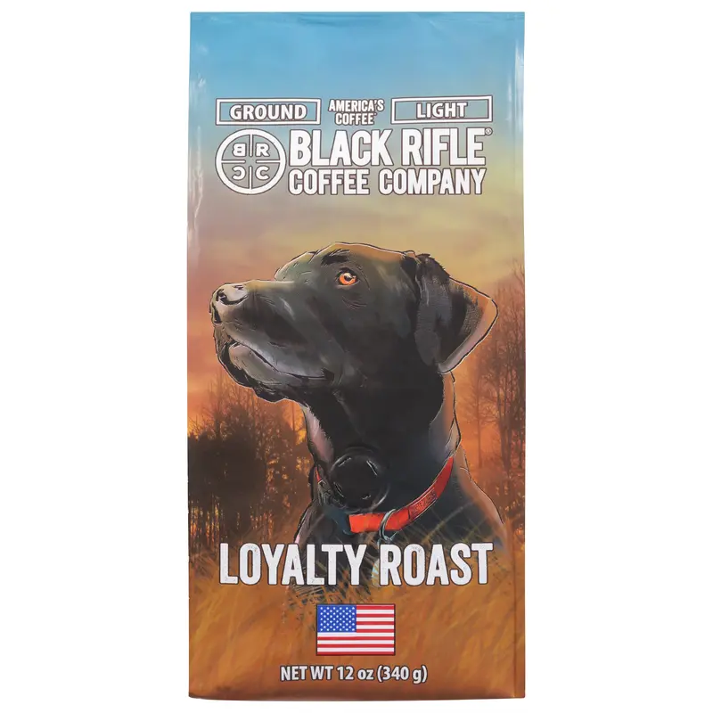 Black Rifle Coffee Company America's Coffee Light Loyalty Roast Ground Coffee 12 oz