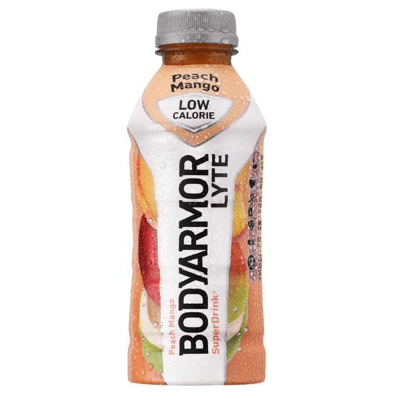 BODYARMOR LYTE Sports Drink Peach Mango, 16 fl oz