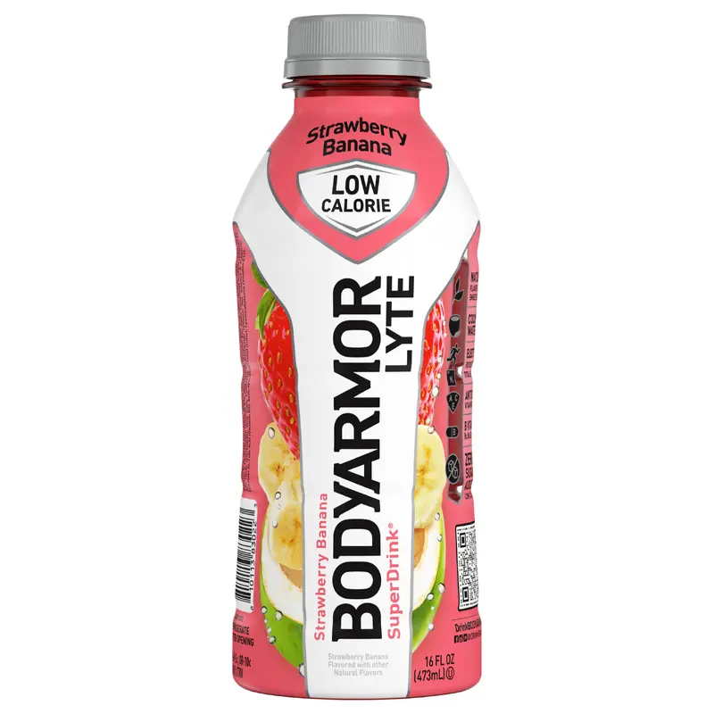 BODYARMOR LYTE Sports Drink Strawberry Banana, 16 fl oz