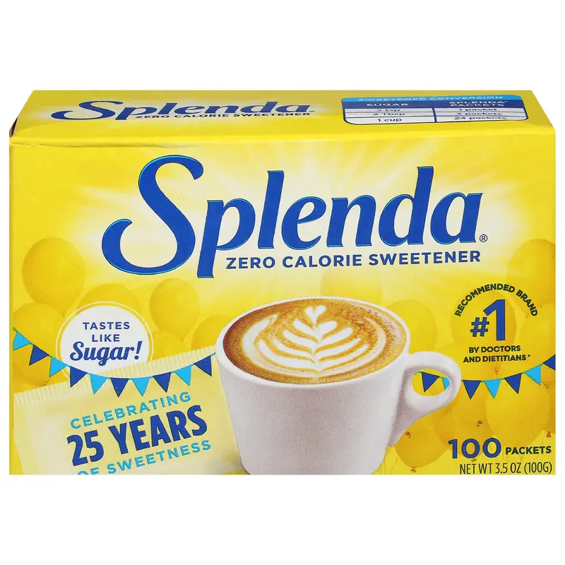 Splenda Zero Calorie Sweetener Packets100ct