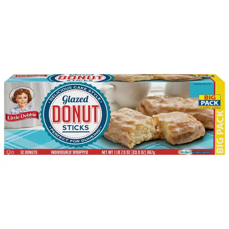 Snack Cakes, Little Debbie Big Pack Donut Sticks