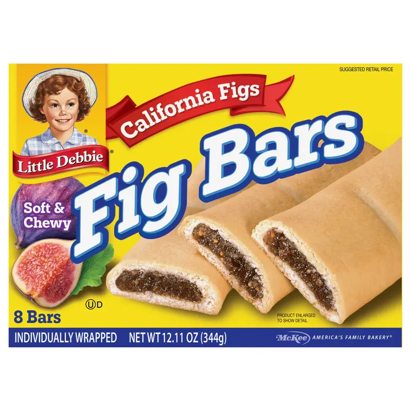 Snack Cakes, Little Debbie Family Pack Fig Bars