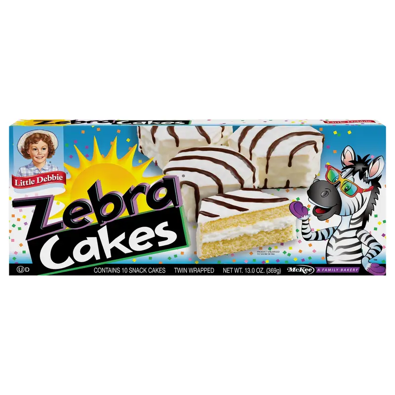 Snack Cakes, Little Debbie Family Pack ZEBRA  cakes