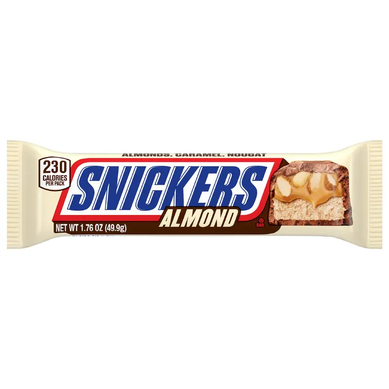 SNICKERS ALMOND SINGLES 1.76 OUNCE
