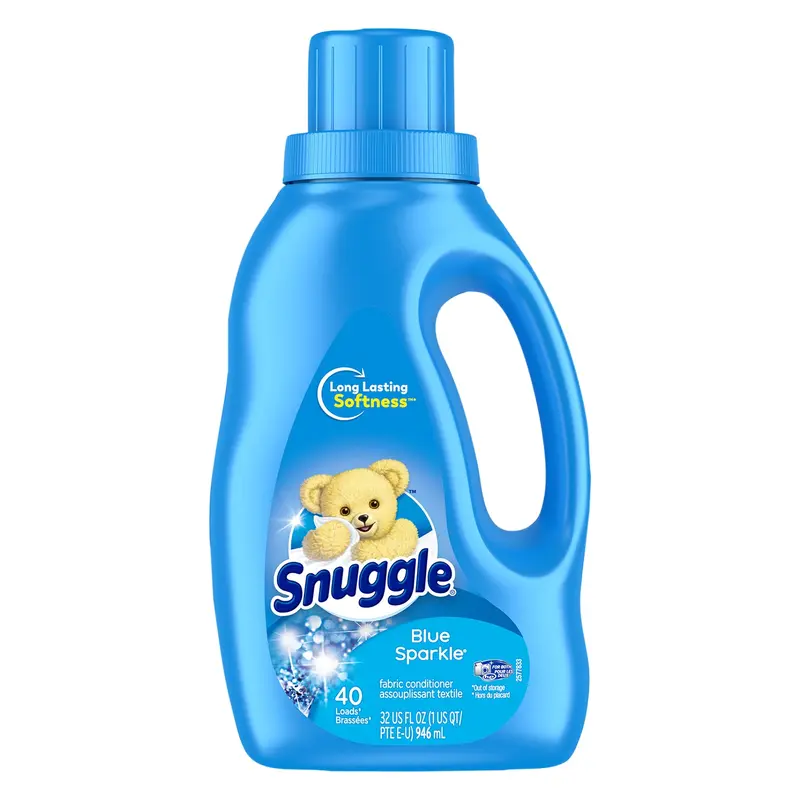 Snuggle Fabric Softener Liquid, Blue Sparkle, 32 Ounce, 40 Loads